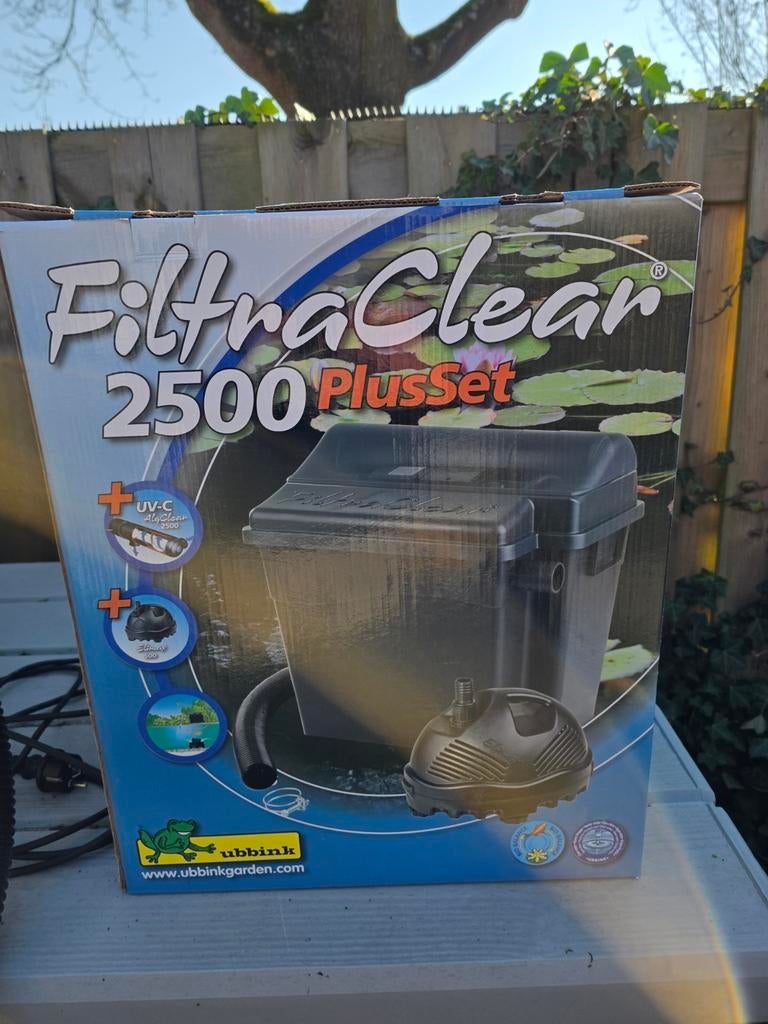 Filtra clear 2500 vijverfilter met pomp, Tuin en Terras, Ophalen, Vijverfilter