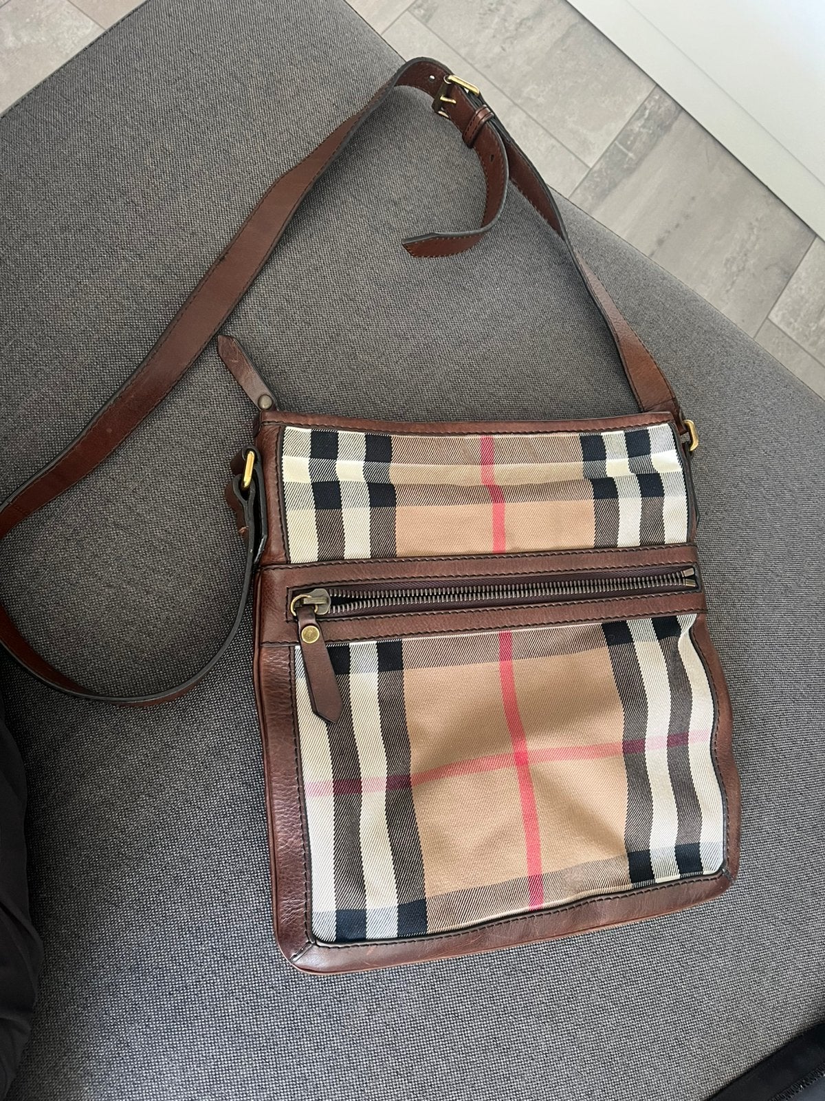 Burberry tas, Ophalen of Verzenden, Zo goed als nieuw