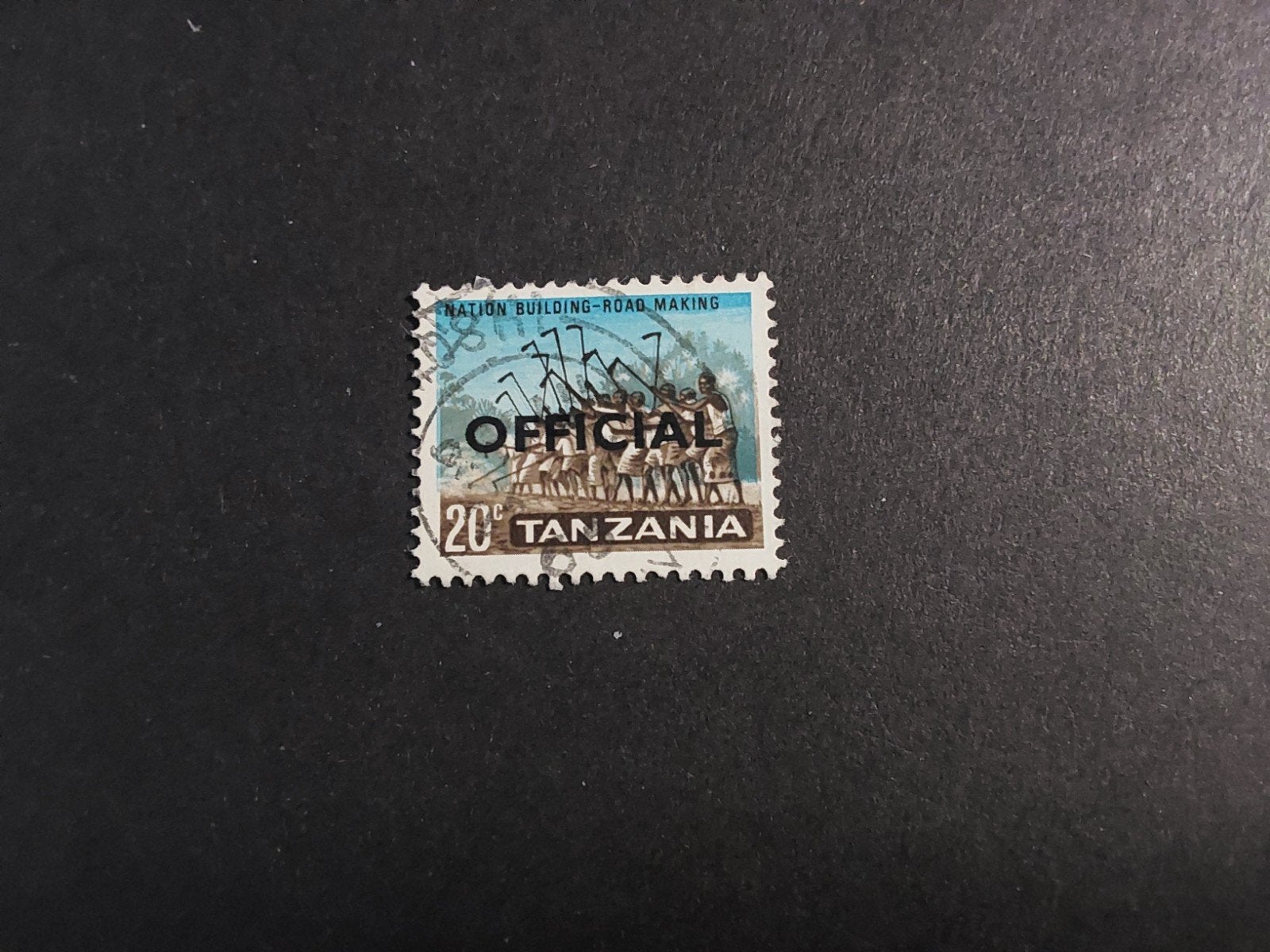 Tanzania, SG O12, Verzenden, Gestempeld