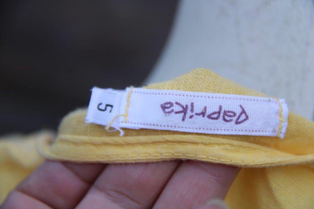 Tuniek geel Paprika T5 (52) Vaste prijs, Verzenden, Blouse of Tuniek, Geel, Zo goed als nieuw