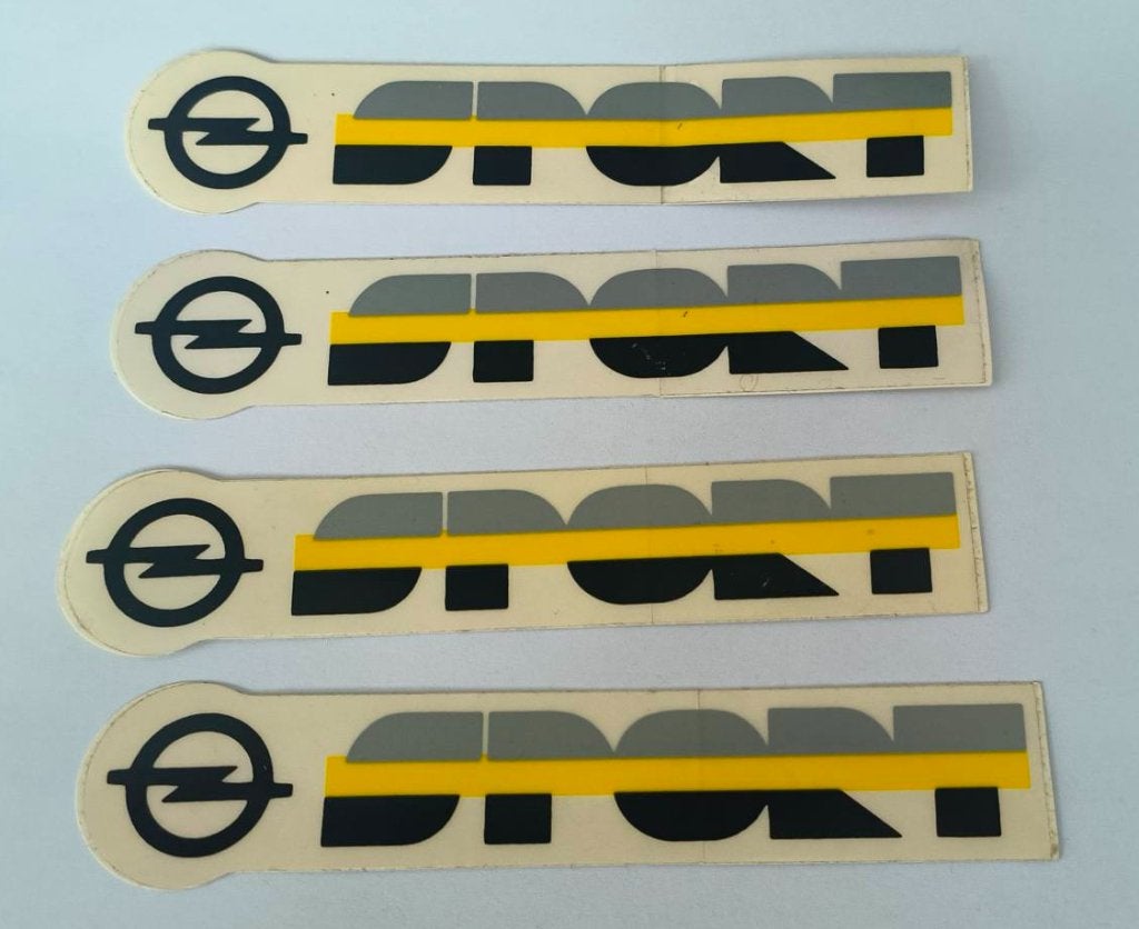 Stickertje Opel sport, Ophalen of Verzenden, Nieuw, Auto of Motor