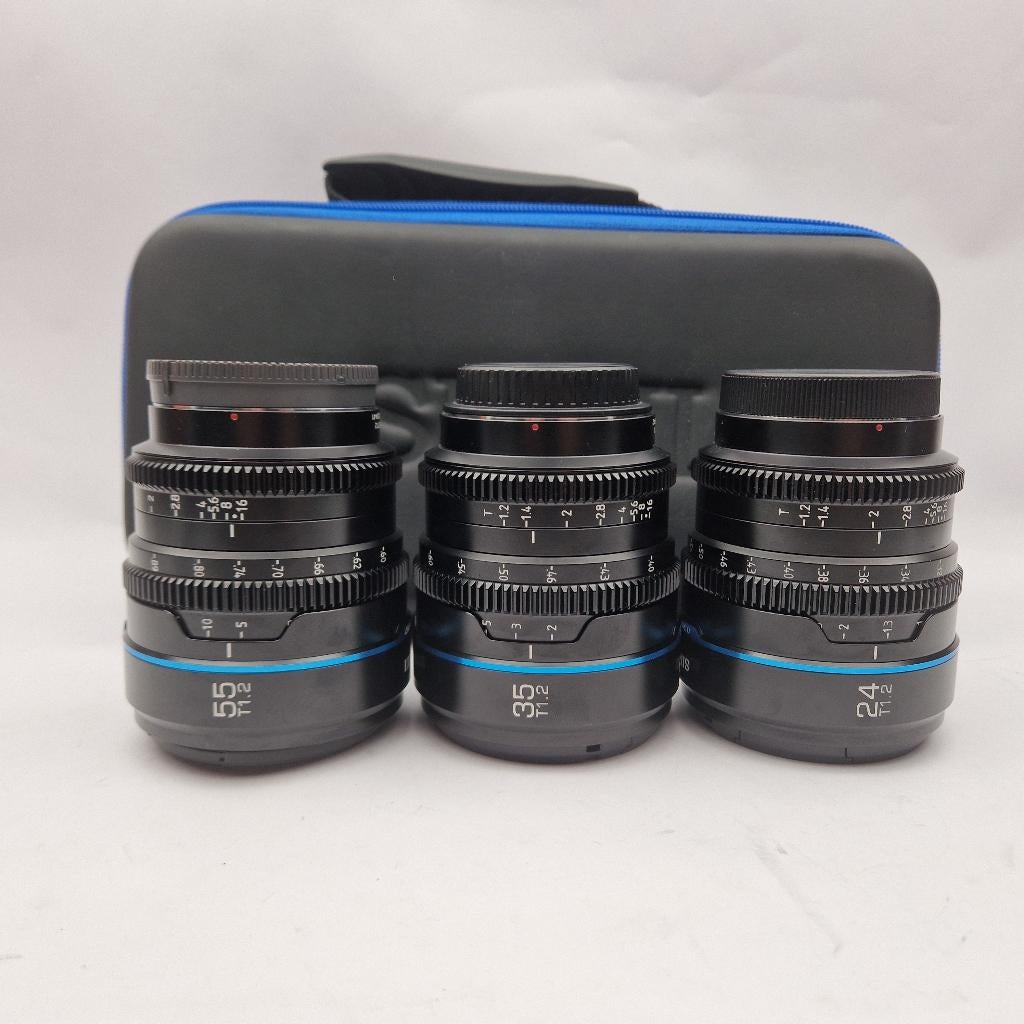 Sirui Night Walker cine lens set || Nu voor maar €549,99, Audio, Tv en Foto, Fotografie | Lenzen en Objectieven, Ophalen of Verzenden