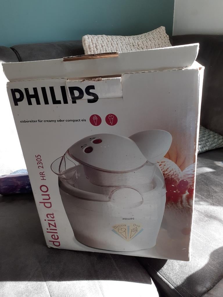 Philips Delizia Duo ijsmachine HR 2305, Ophalen