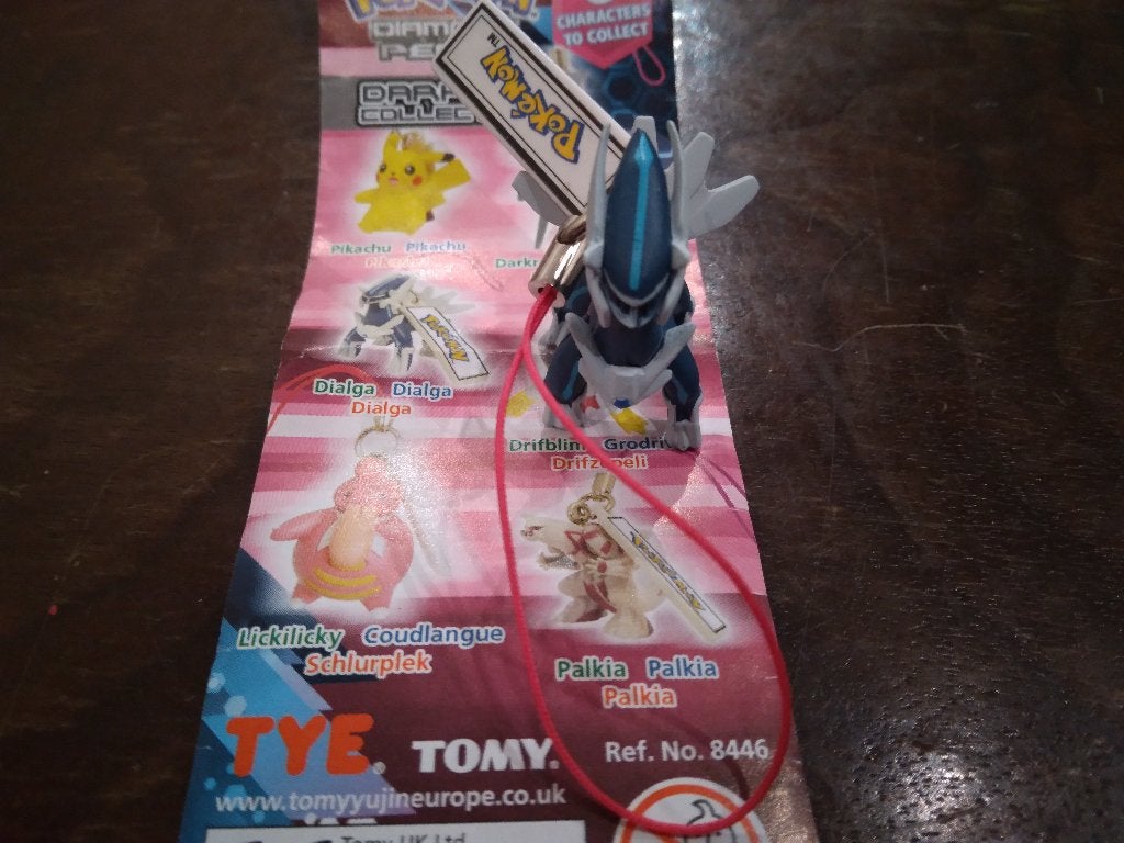 Pokemon Dialga sleutelhanger Tomy, Ophalen of Verzenden, Zo goed als nieuw