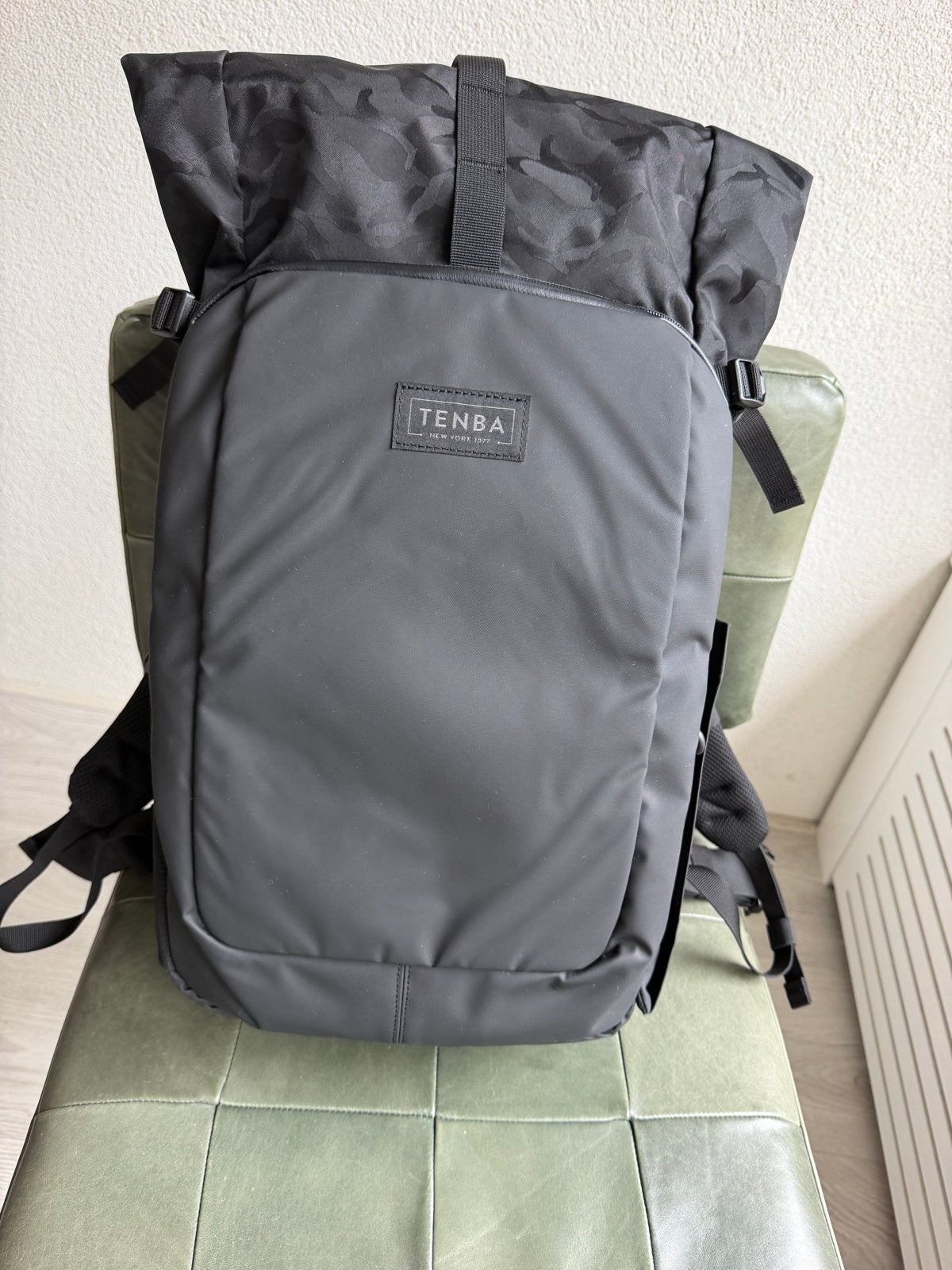 Tenba Solstice Rugzak 16 L - Zwart Camo, 25 tot 40 cm, Ophalen of Verzenden, Zo goed als nieuw, Waterdicht