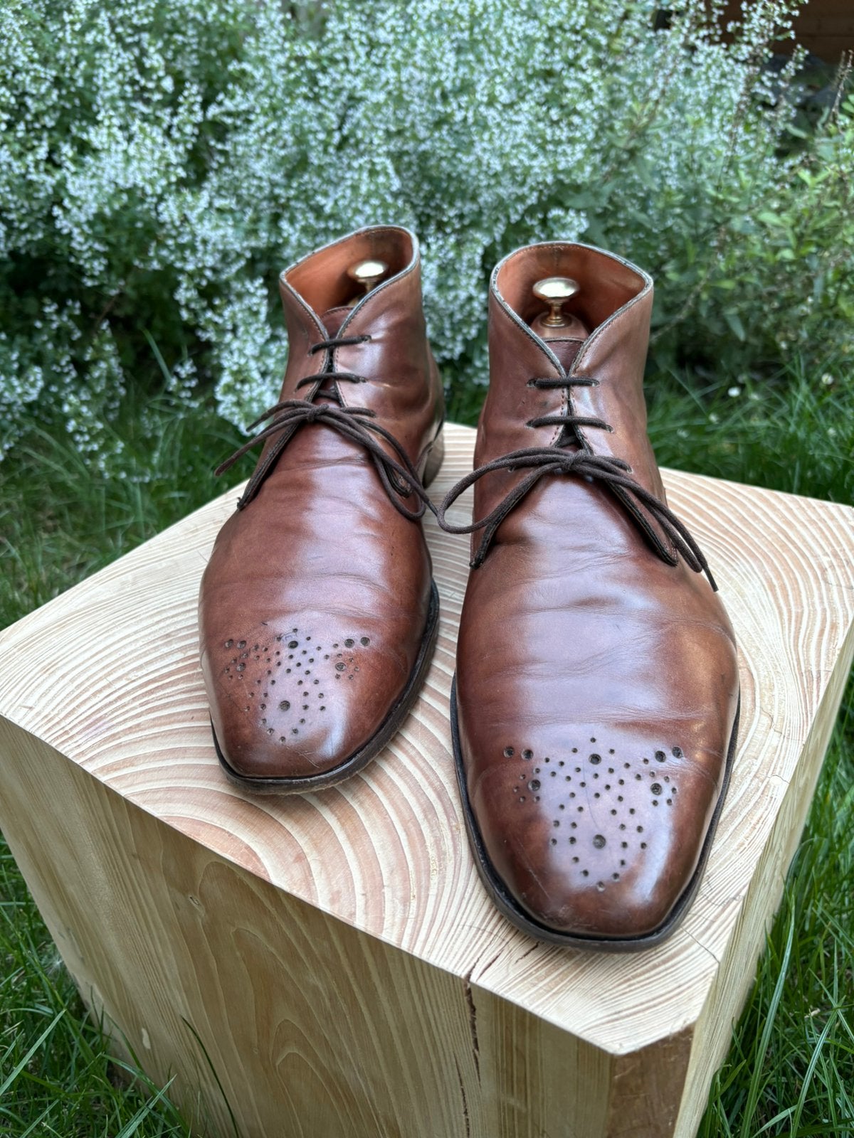 Reinhard Frans halfhoge schoenen, Kleding | Heren, Schoenen, Ophalen, Bruin, Boots, Gedragen