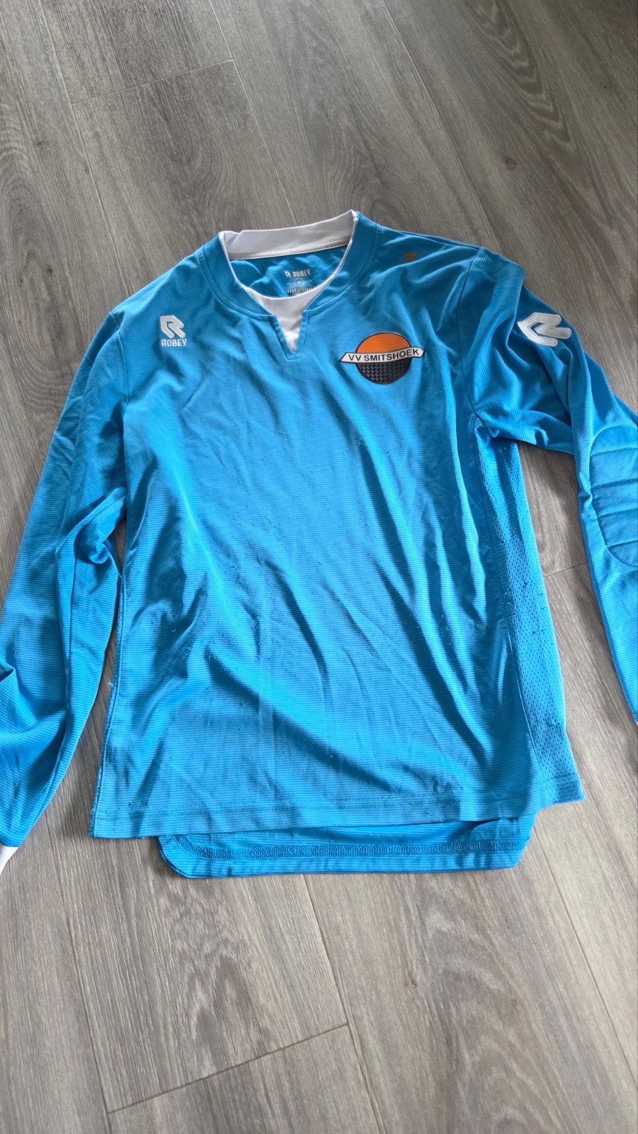 VV Smitshoek Keepershirt - Maat 164, Ophalen of Verzenden, Gebruikt, Robey, Jongen of Meisje