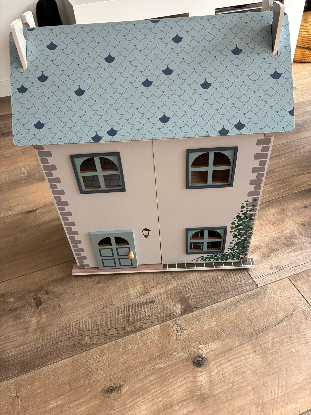 Groot en modern houten poppenhuis v Little Dutch, Kinderen en Baby's, Speelgoed | Poppenhuizen, Ophalen, Zo goed als nieuw, Poppenhuis