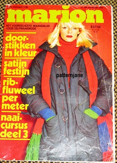 2 x Vintage Marion - jaren 70 : 11/1976 en 7/1975, Verzenden, Zo goed als nieuw, Vrouw, Marion