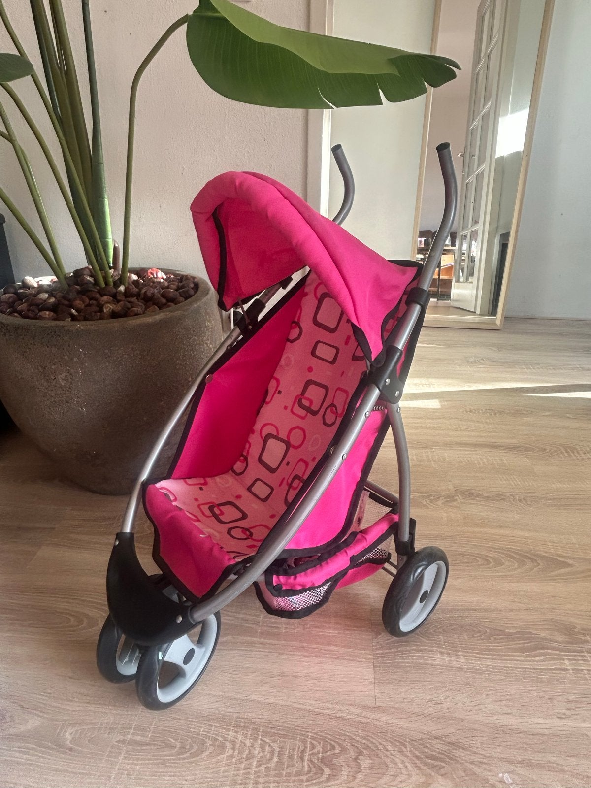 Roze poppenbuggy / poppenwagen, Ophalen, Zo goed als nieuw, Overige typen