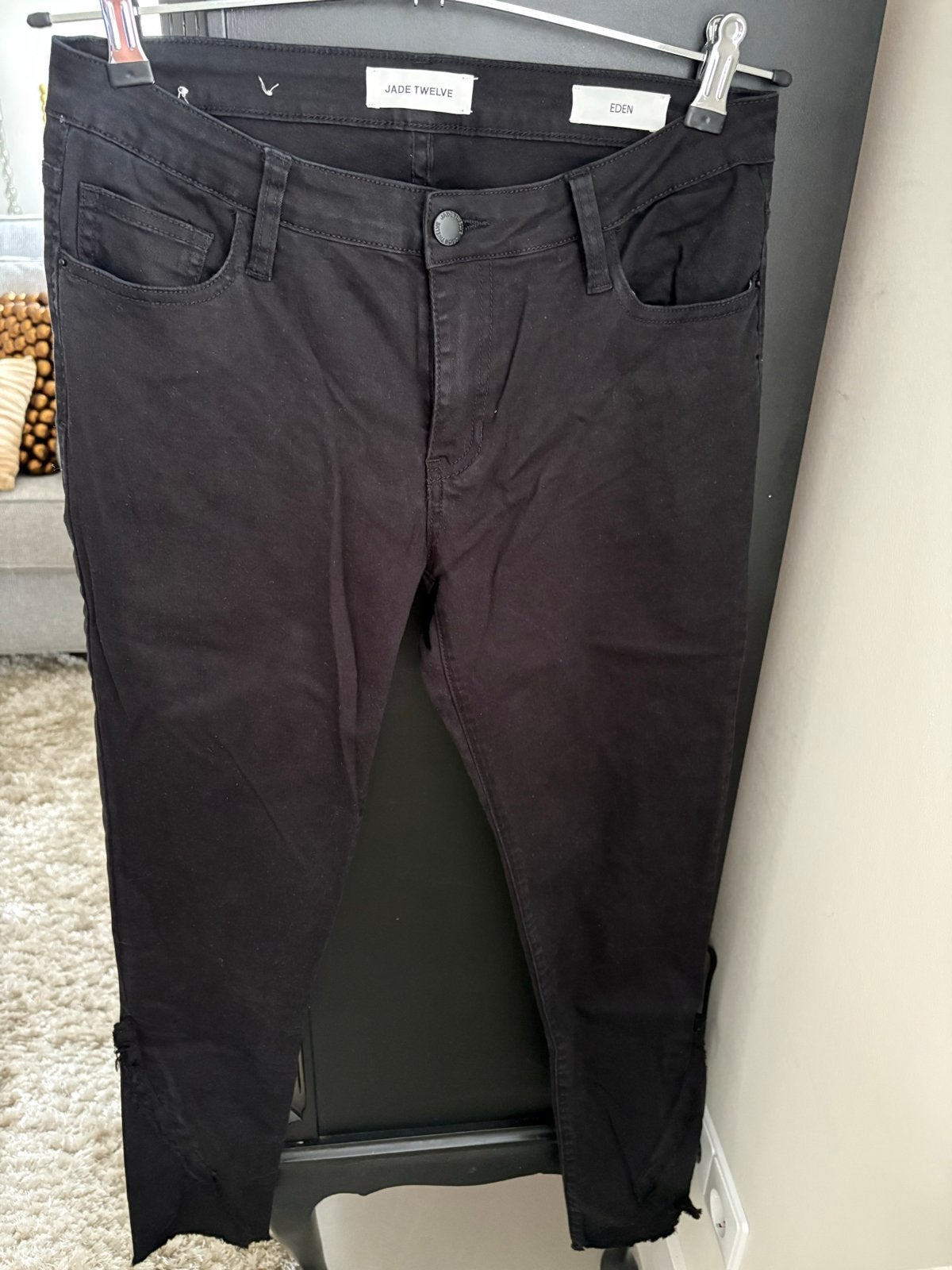 Jade Twelve zwarte jeans maat 29, Ophalen of Verzenden, Gedragen, Maat 36 (S), Zwart