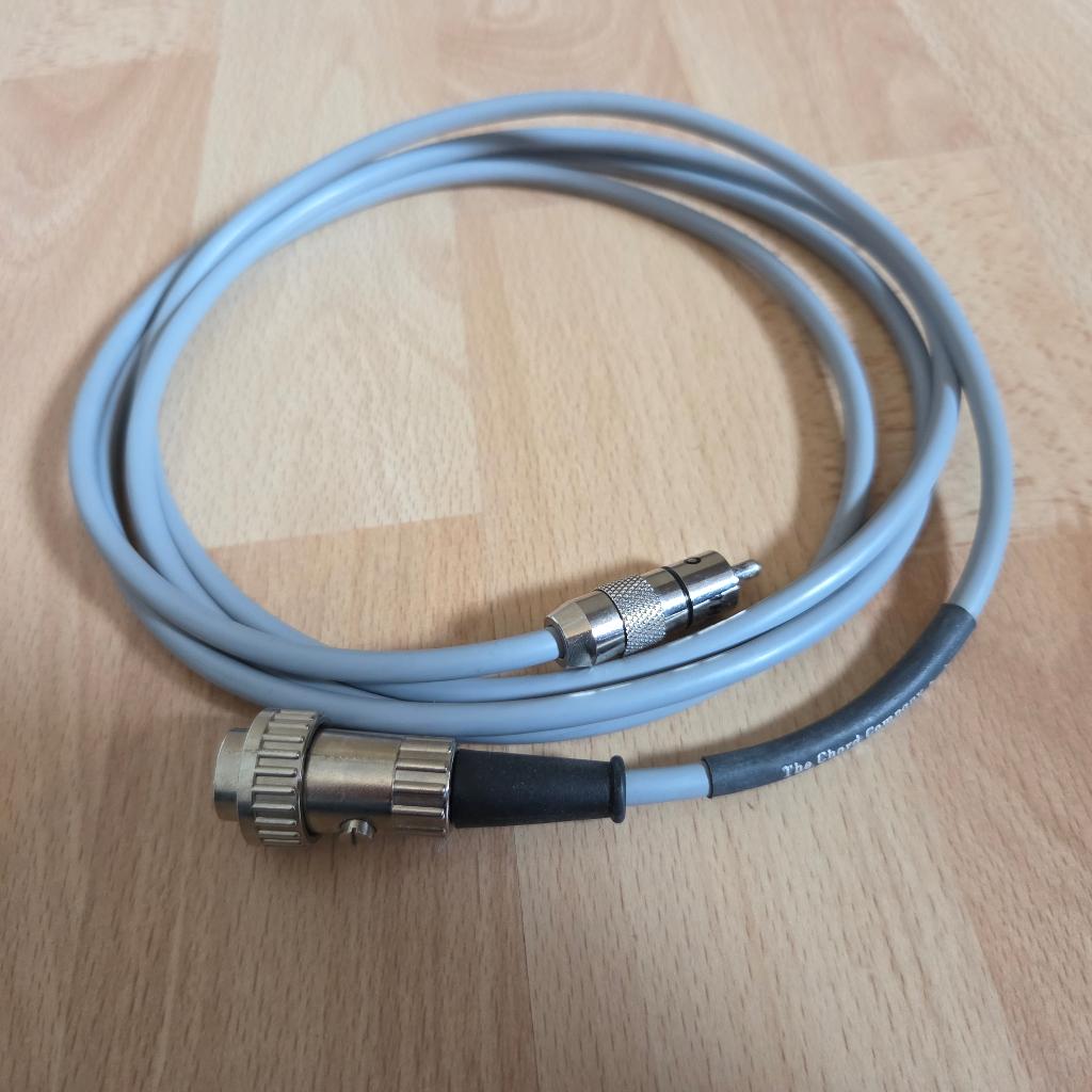 Chord Chrysalis mono rca - 4p DIN 2 mtr, Ophalen of Verzenden, Zo goed als nieuw, 2 tot 5 meter, Interlink-kabel