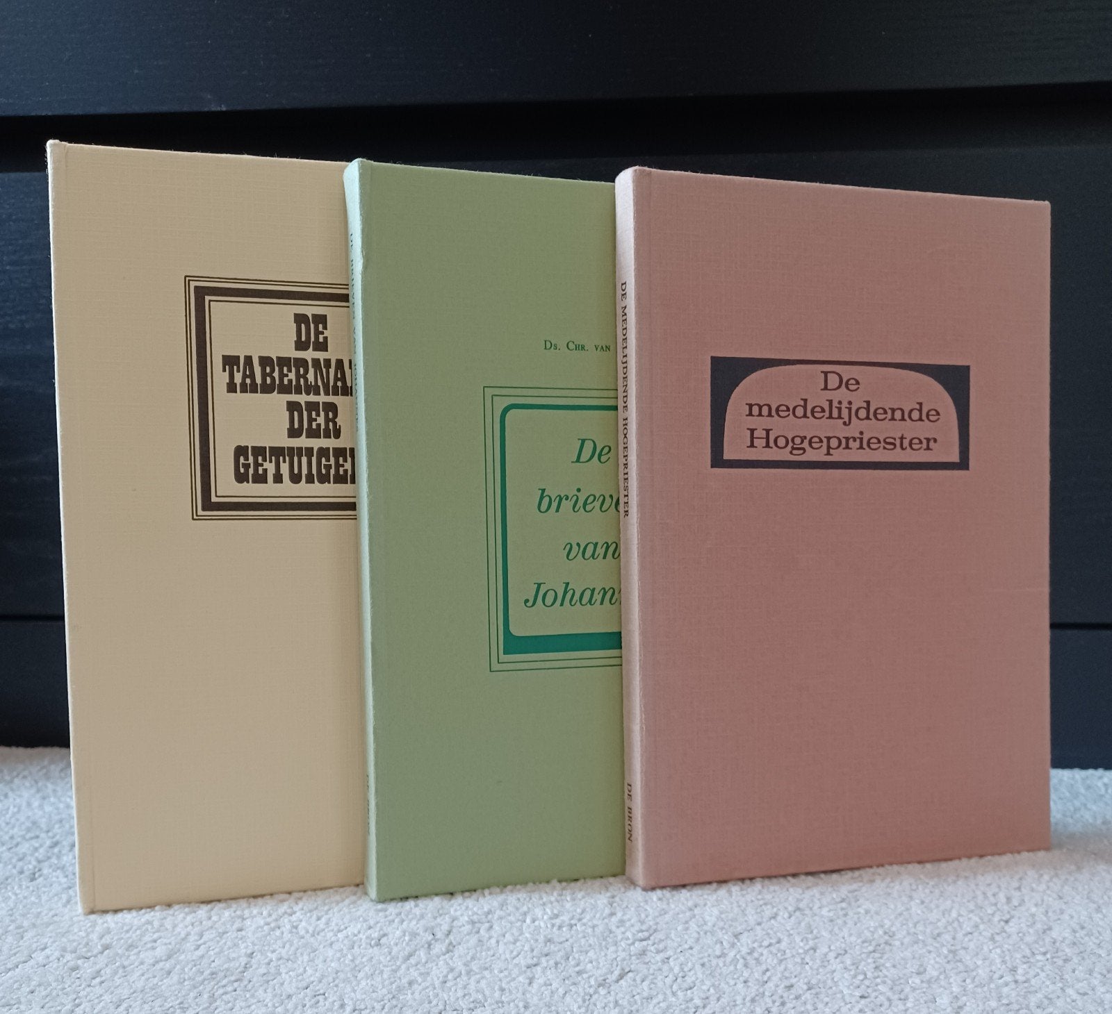 Drie boeken van ds. Chr. van Dam, Boeken, Ophalen of Verzenden, Gelezen
