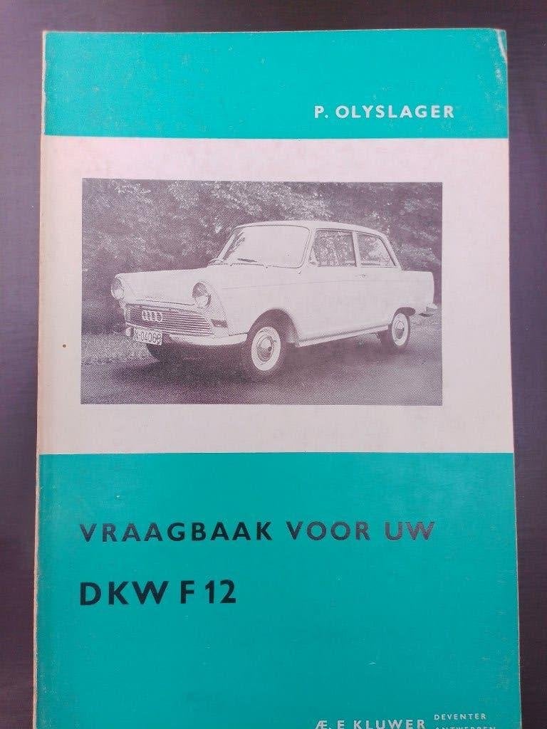 P. Olyslager vraagbaak DKW F12 vanaf 63, Ophalen of Verzenden, Gelezen, Overige merken
