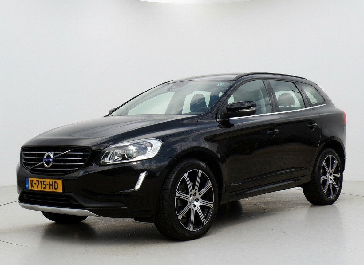 Volvo XC60 2.0 D4 FWD Summum Automaat/Leer/Camera!, Auto's, Euro 6, 1969 cc, Zwart, Leder
