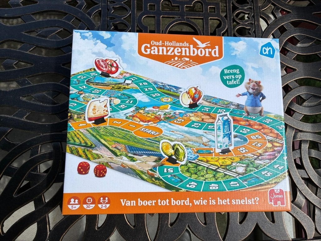 oud-Hollands Ganzenbord nieuw doos ongeopend, Ophalen of Verzenden, Nieuw, Jumbo
