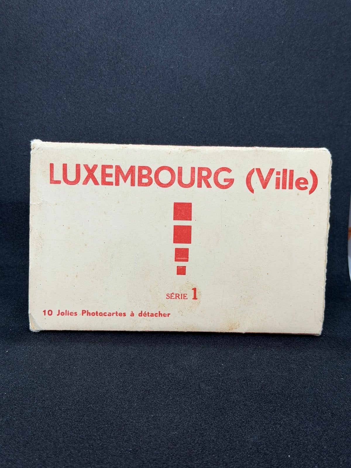 Vintage Souvenirboekje Luxembourg Ville Serie 1 (10 kaarten), Verzamelen, Ansichtkaarten | Buitenland, Ophalen of Verzenden, Frankrijk