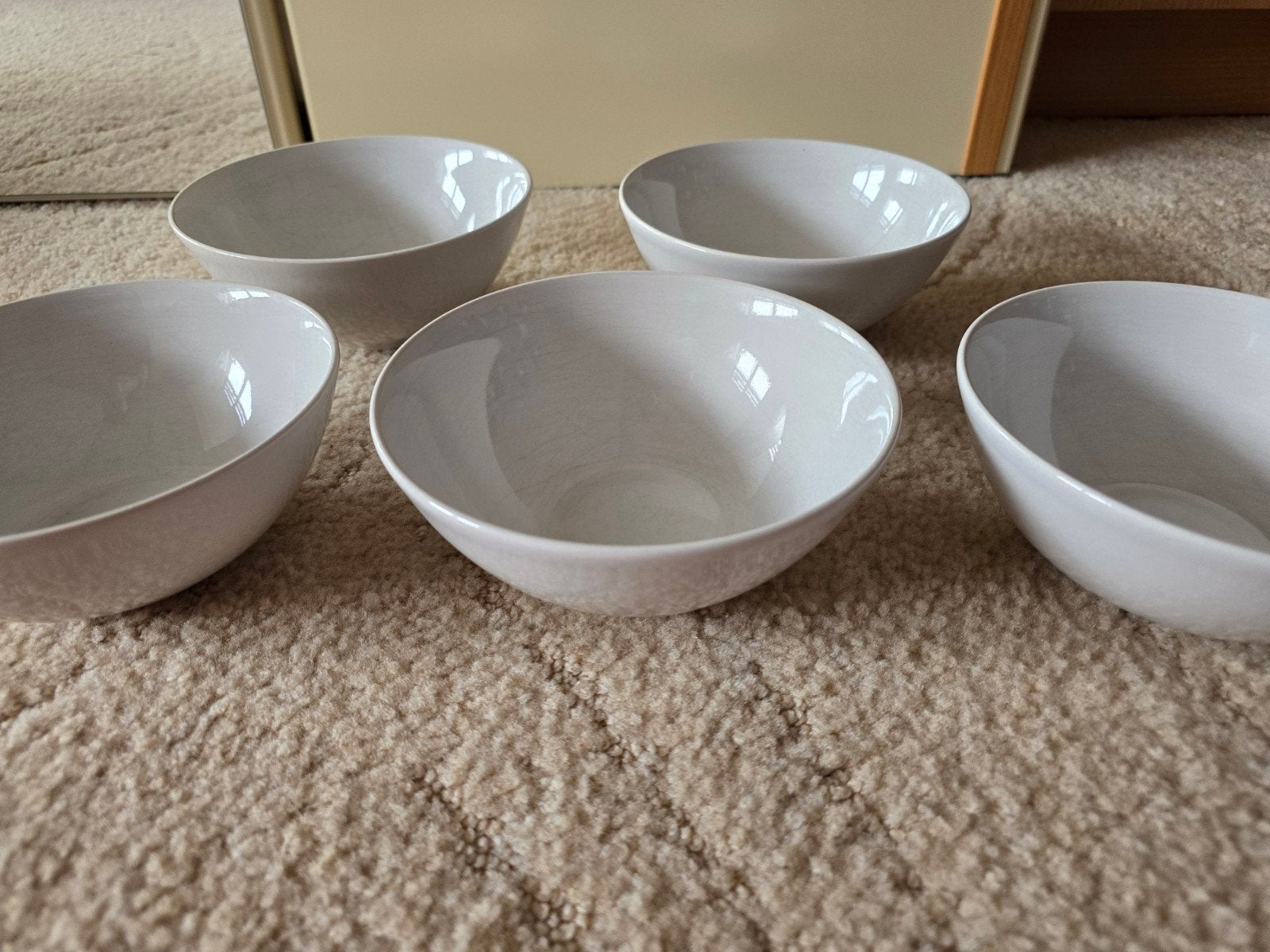 Vijf Ikea borden te koop, Ophalen of Verzenden, Rond