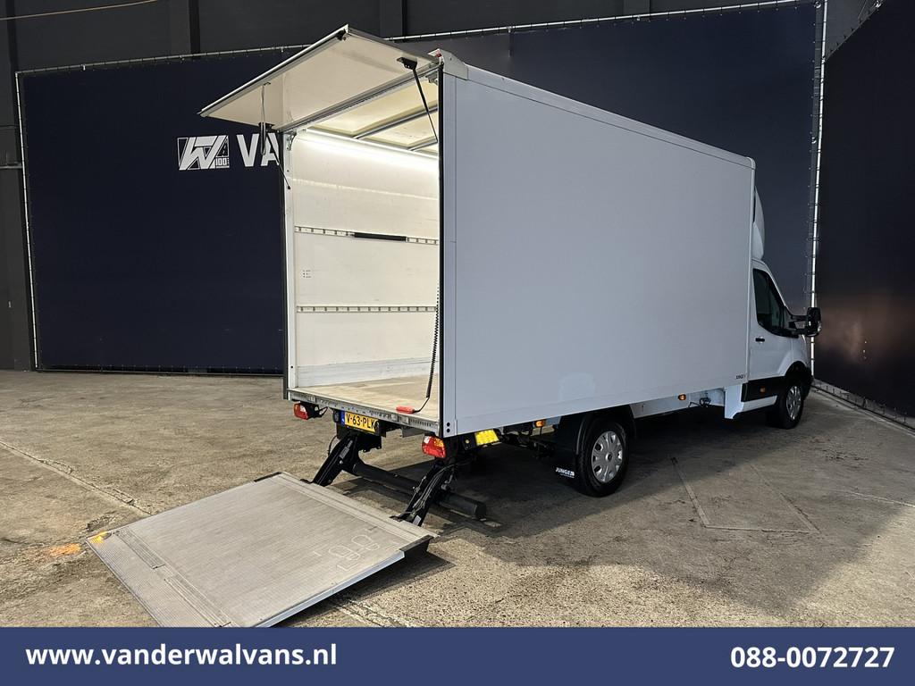 Ford Transit 2.0 TDCI 160pk Bakwagen 225cm Hoog Laadklep Eur, Voorwielaandrijving, Stof, 4 cilinders, Wit