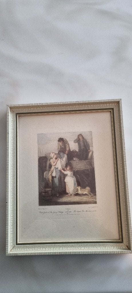 Francis Wheatley's Cries of London (4 stuks), Antiek en Kunst, Dagelijks leven, Ophalen of Verzenden, 24 cm, 1700 - 1799