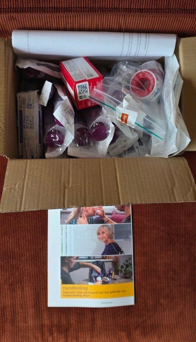 Compleet pakket sondevoeding hulpmiddelen (ENFit) & fixatiem, Ophalen of Verzenden, Nieuw