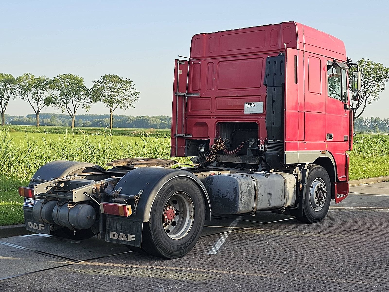 DAF XF 95.380 spacecab euro 2, Auto's, Vrachtwagens, Euro 2, Bedrijf, DAF, 379 pk