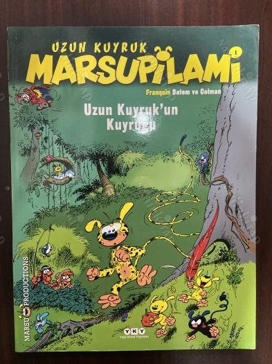 Turkse Stripboeken 10 x Marsupilami (Türkçe), Meerdere stripboeken, Ophalen of Verzenden, Zo goed als nieuw