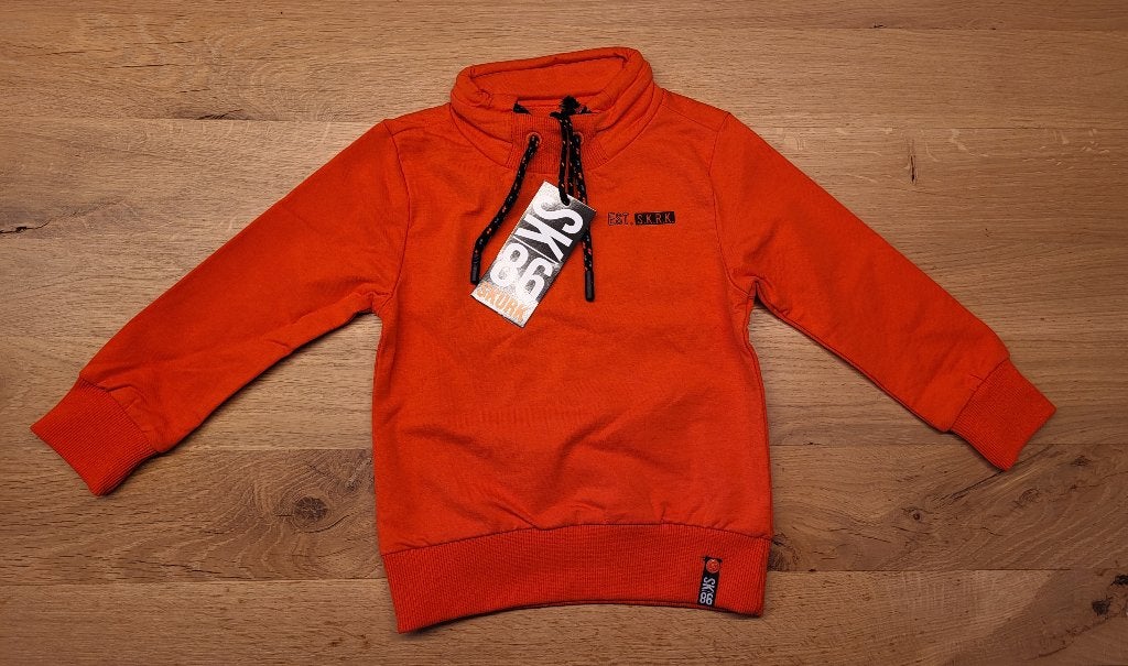 Nieuw! Skurk trui, oranje, jongen, maat 92, Skurk, Trui of Vest, Nieuw, Ophalen of Verzenden