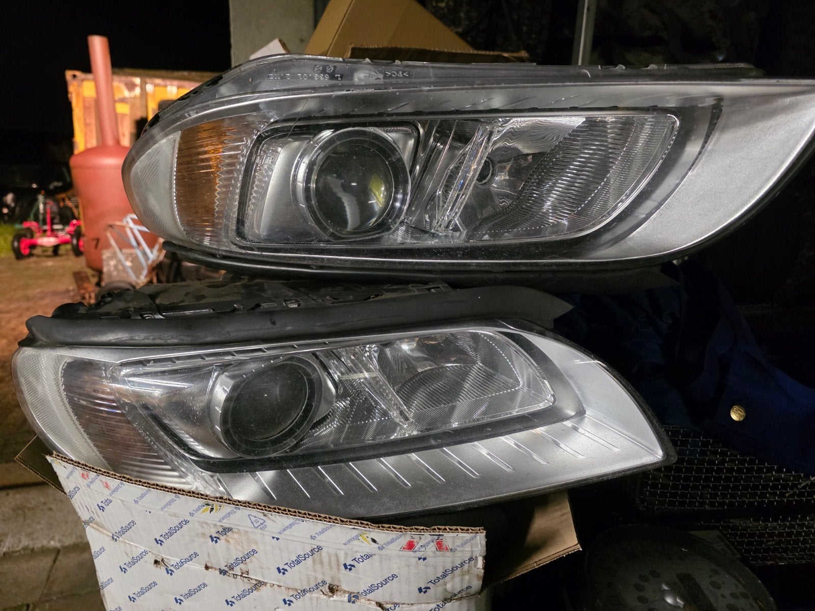 Volvo V70 Facelift Bi-Xenon (nu LED) Koplampen Compleet, Auto-onderdelen, Ophalen, Gebruikt, Volvo