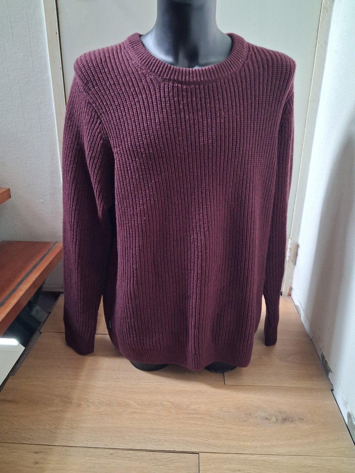 Mr Marvis wollen trui bordeauxrood XXL - Uitstekende staat, Kleding | Heren, Overige maten, Ophalen of Verzenden, Rood, Mr Marvis