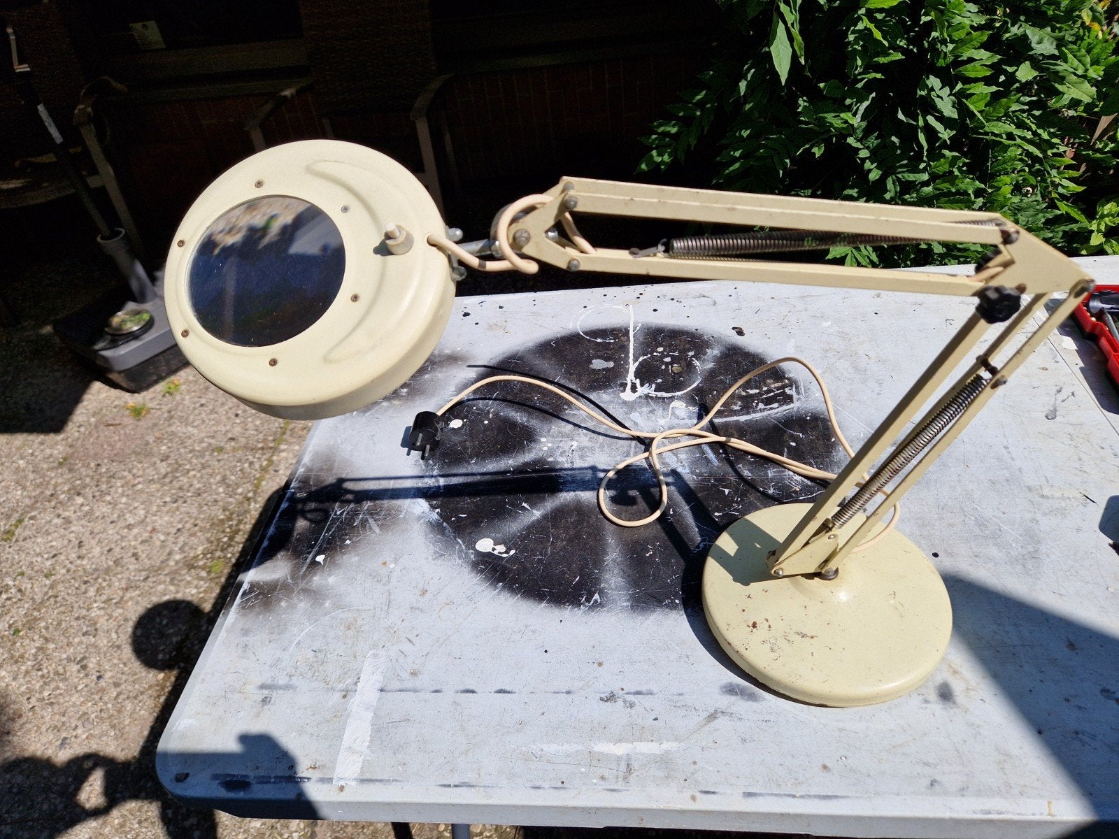 Retro loeplamp, Ophalen of Verzenden, Loeplamp