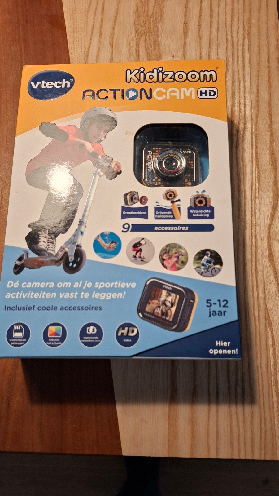 Vtech Kidizoom Action Cam HD - zo goed als nieuw, Ophalen of Verzenden, Zo goed als nieuw, Overige merken