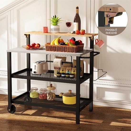 Barbecue Trolley – Barbecuewagen – Buitenkeuken Trolley, Corvance B.V., Verzenden, Nieuw, Corvancebol@gmail.com
