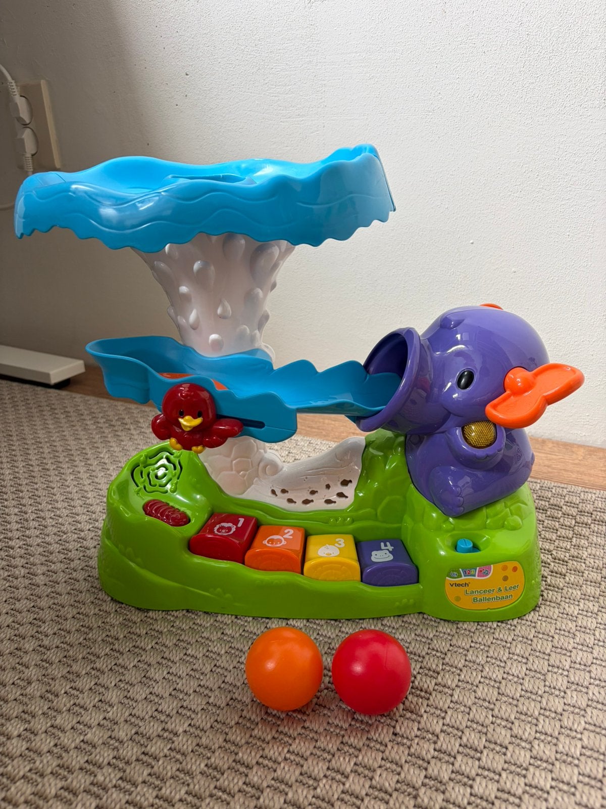 VTECH Ballenbaan ZGAN, Ophalen, Zo goed als nieuw, Overige typen, Met licht