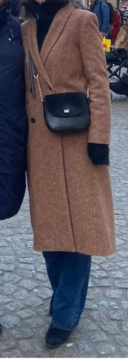 Sissy Boy lange wollen jas XS zgan, Ophalen of Verzenden, Zo goed als nieuw, Maat 34 (XS) of kleiner, Bruin