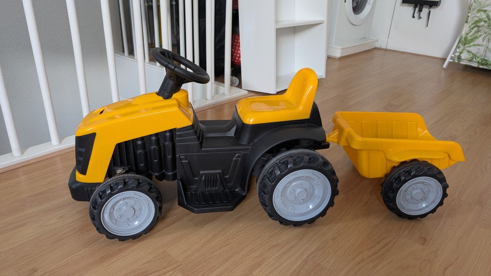 Elektrische kinder tractor 6 volt, Ophalen, Gebruikt