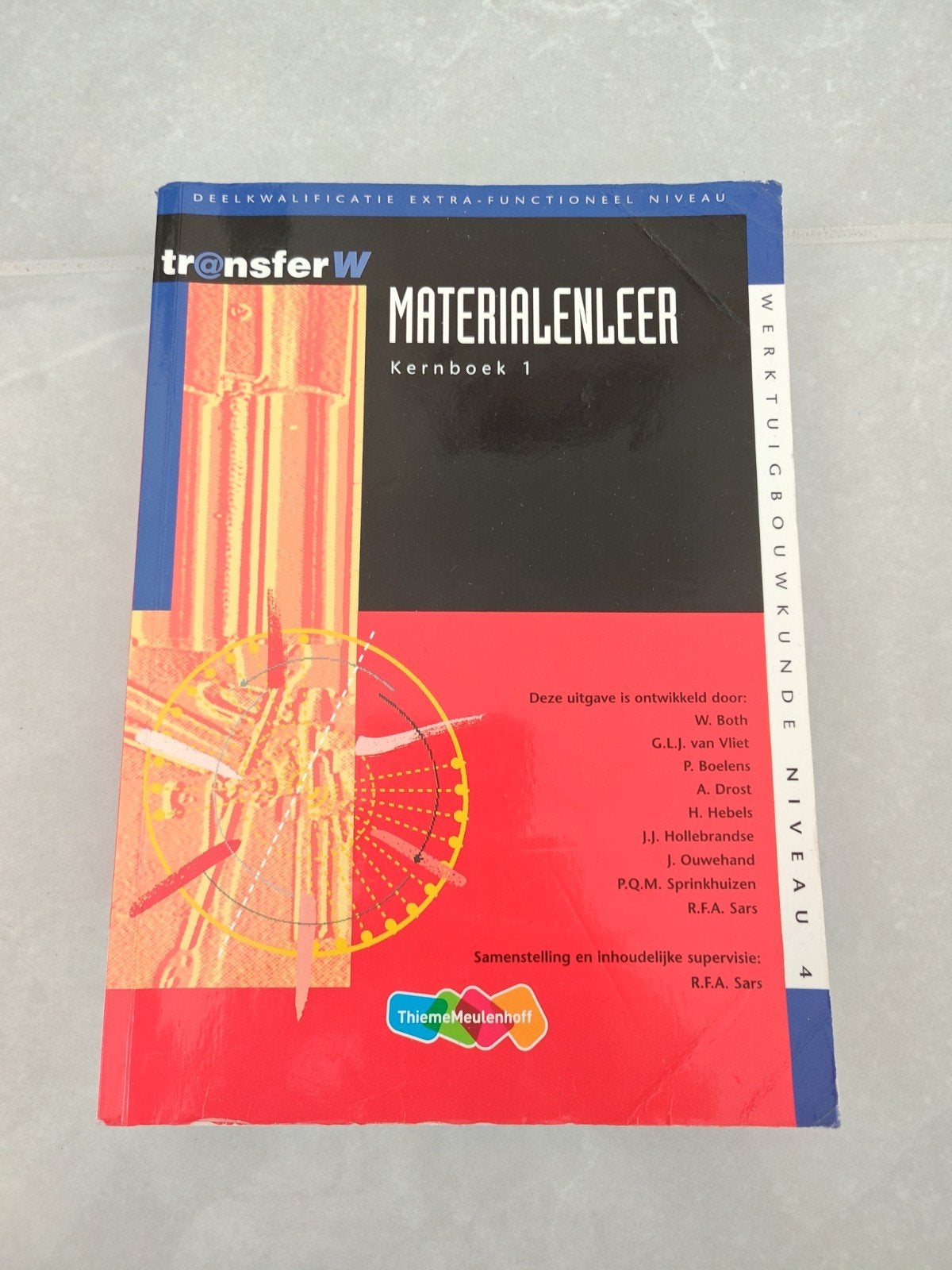 Transfer W Materialenleer Kernboek 1 Werktuigbouwkunde, Boeken, Ophalen of Verzenden, Gelezen, Werktuigbouwkunde, W. Both, G.L.J. van Vliet, P. Heijns, A. Drost, H. Hebels