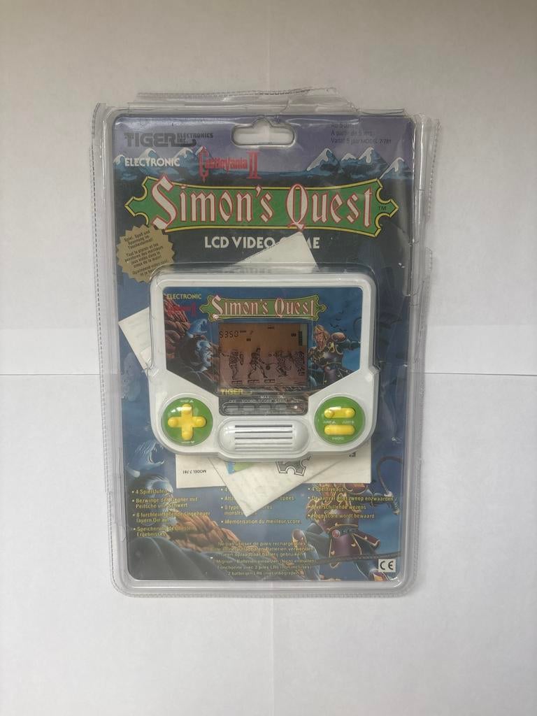 Castlevania II: Simon’s Quest Tiger Electronics LCD Game, Avontuur en Actie, 1 speler, Ophalen of Verzenden, Zo goed als nieuw