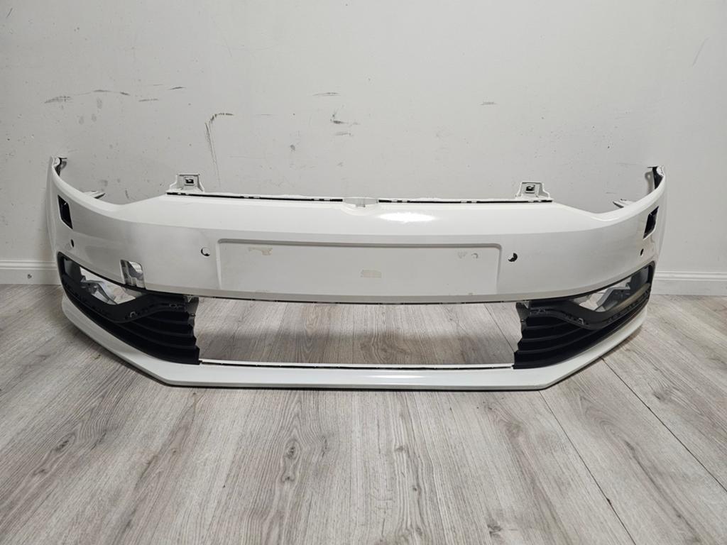 VW Polo 6C origineel voorbumper 4xPDC, Auto-onderdelen, Carrosserie en Plaatwerk, Ophalen of Verzenden, Bumper