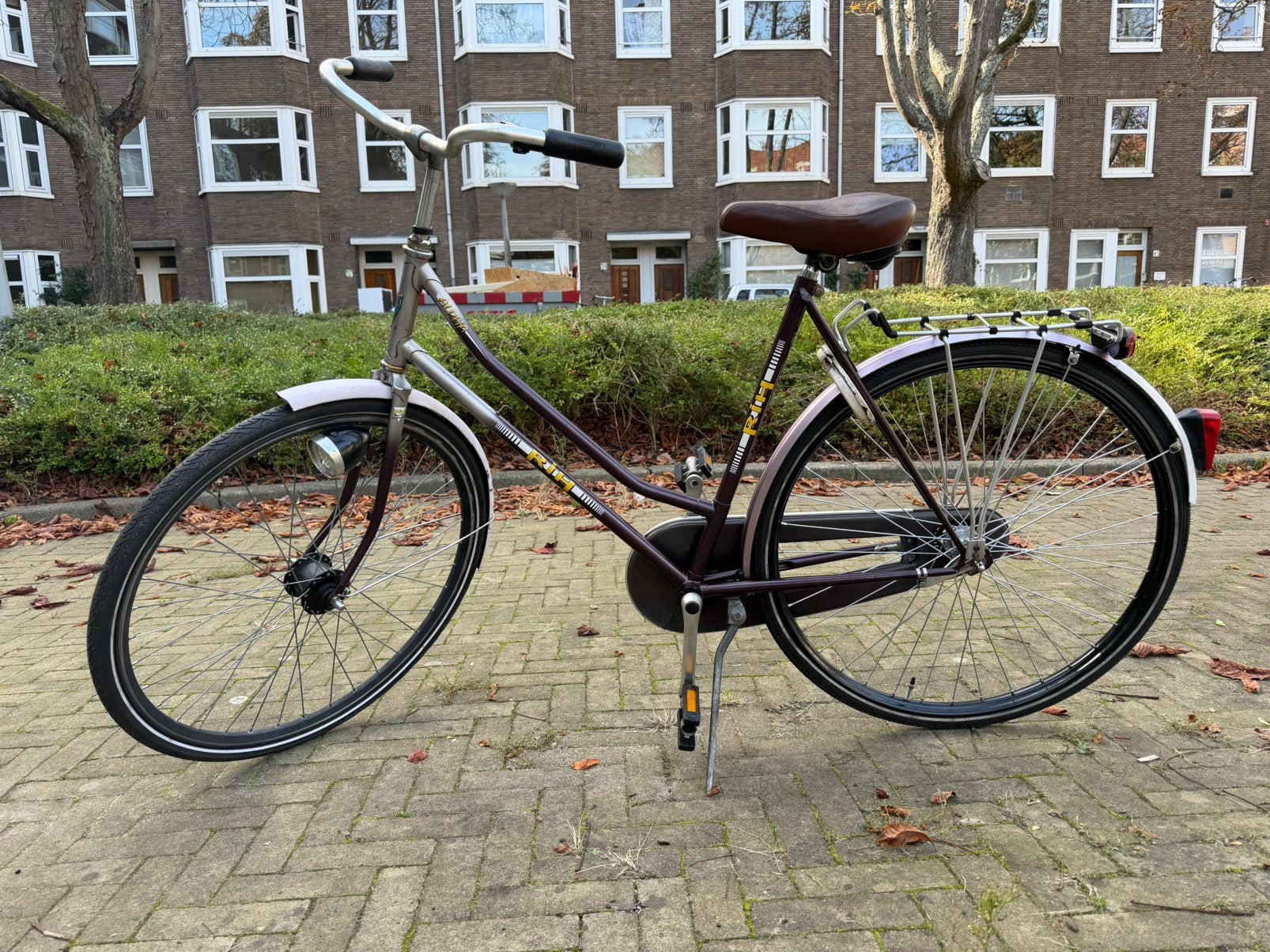 Damesfiets 28 inch met slot, Overige merken, Terugtraprem, 47 tot 50 cm, Ophalen of Verzenden