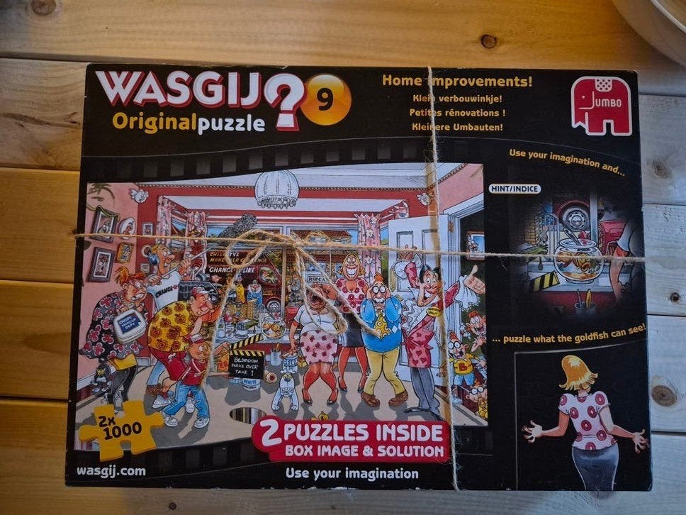 Wasgij Original 9 - Home Improvement 1000 stukjes puzzel, Ophalen of Verzenden, 500 t/m 1500 stukjes, Gebruikt, Legpuzzel