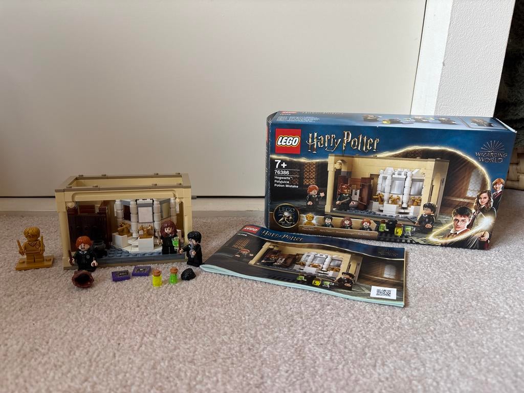 LEGO Harry Potter 76386 Zweinstein: Foutje met Wisseldrank, Lego, Harry Potter, Ophalen of Verzenden, Zo goed als nieuw