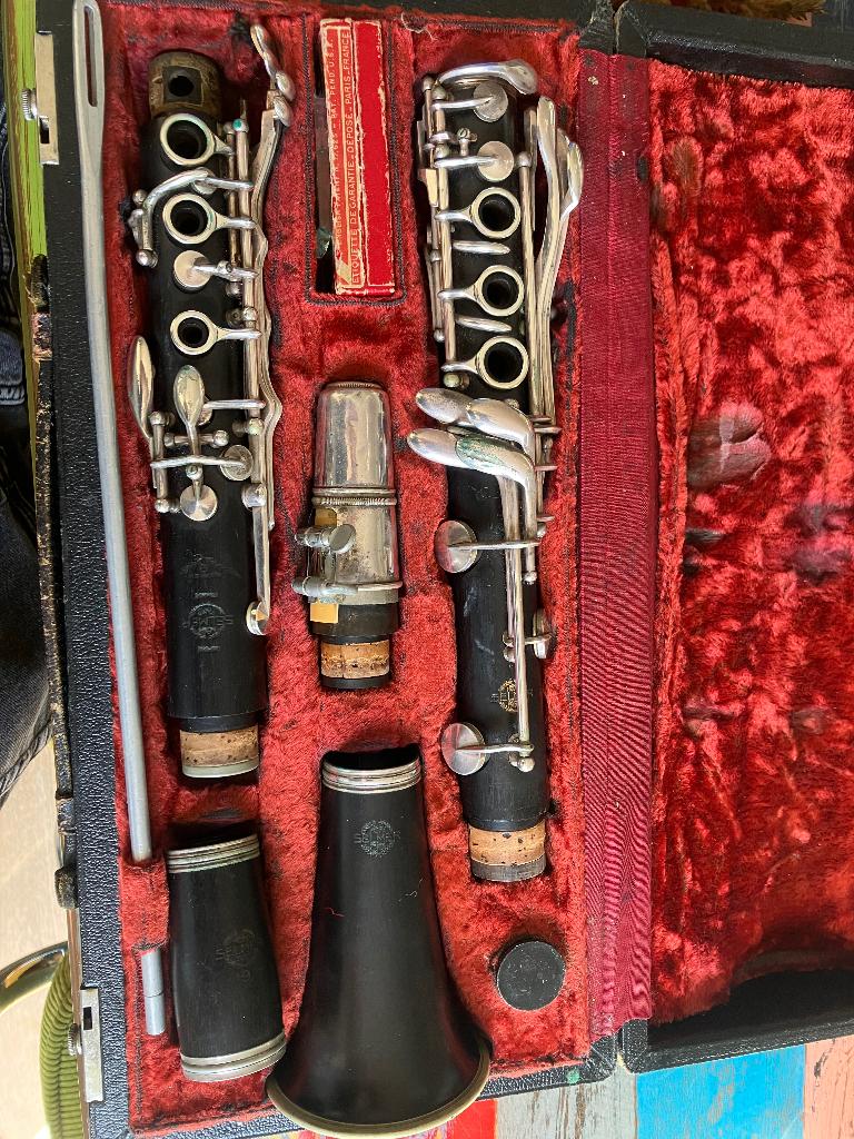 Klarinet, Selmer 9 boehm Bes, Gebruikt, Met koffer, Hout, Ophalen
