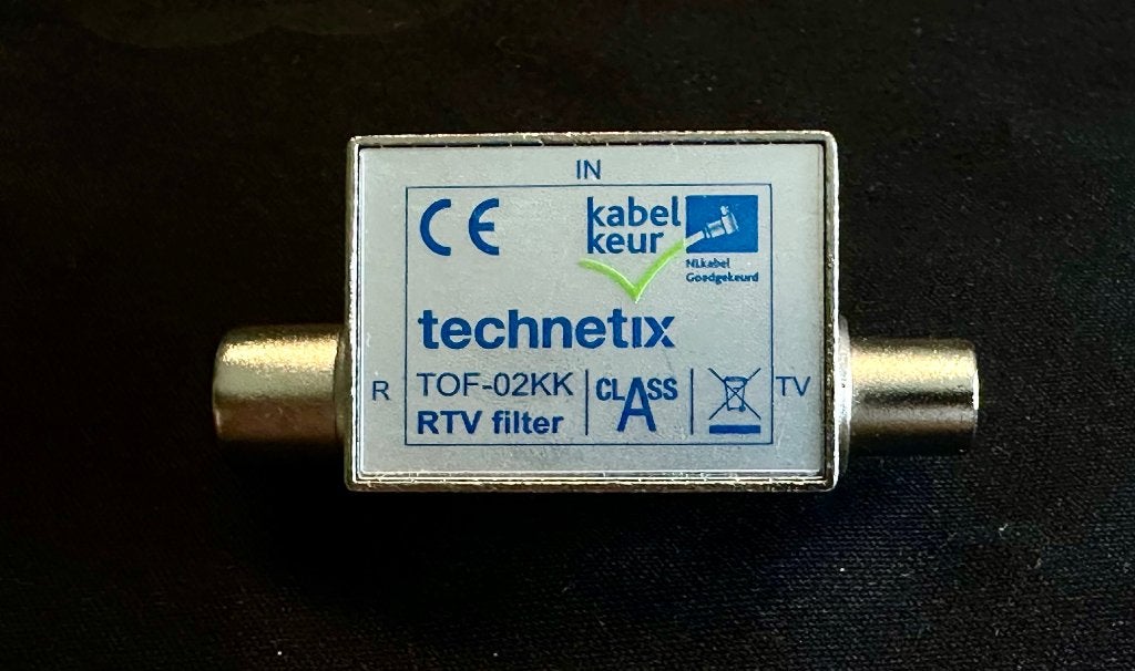 RTV filter TOF-02KK, Ophalen of Verzenden, Gebruikt, Minder dan 2 meter, Overige kabels