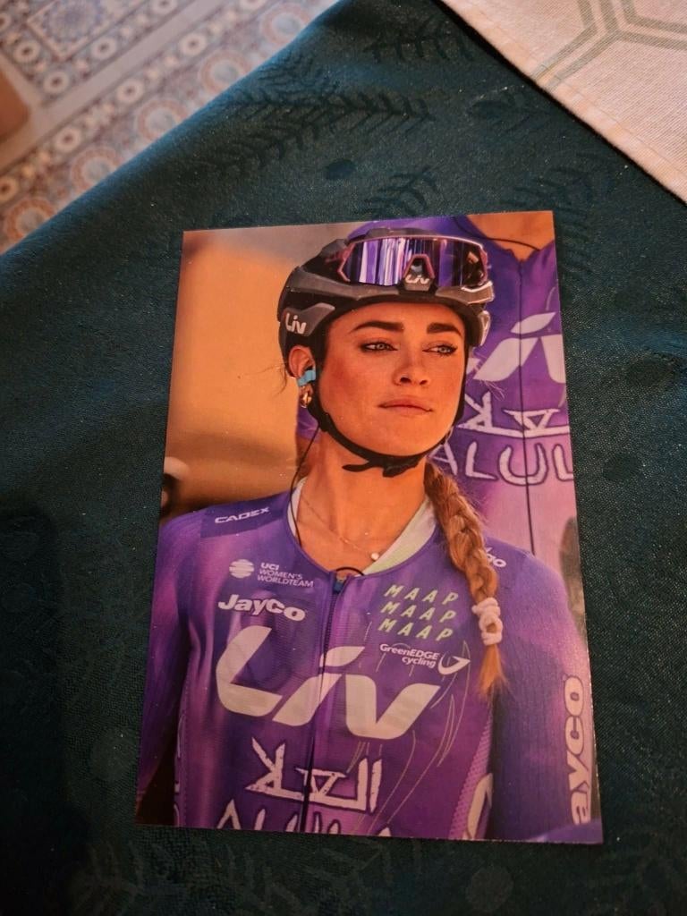 Fotoprint : Letizia Paternoster, Verzenden, Zo goed als nieuw, Overige sporten, Poster, Plaatje of Sticker