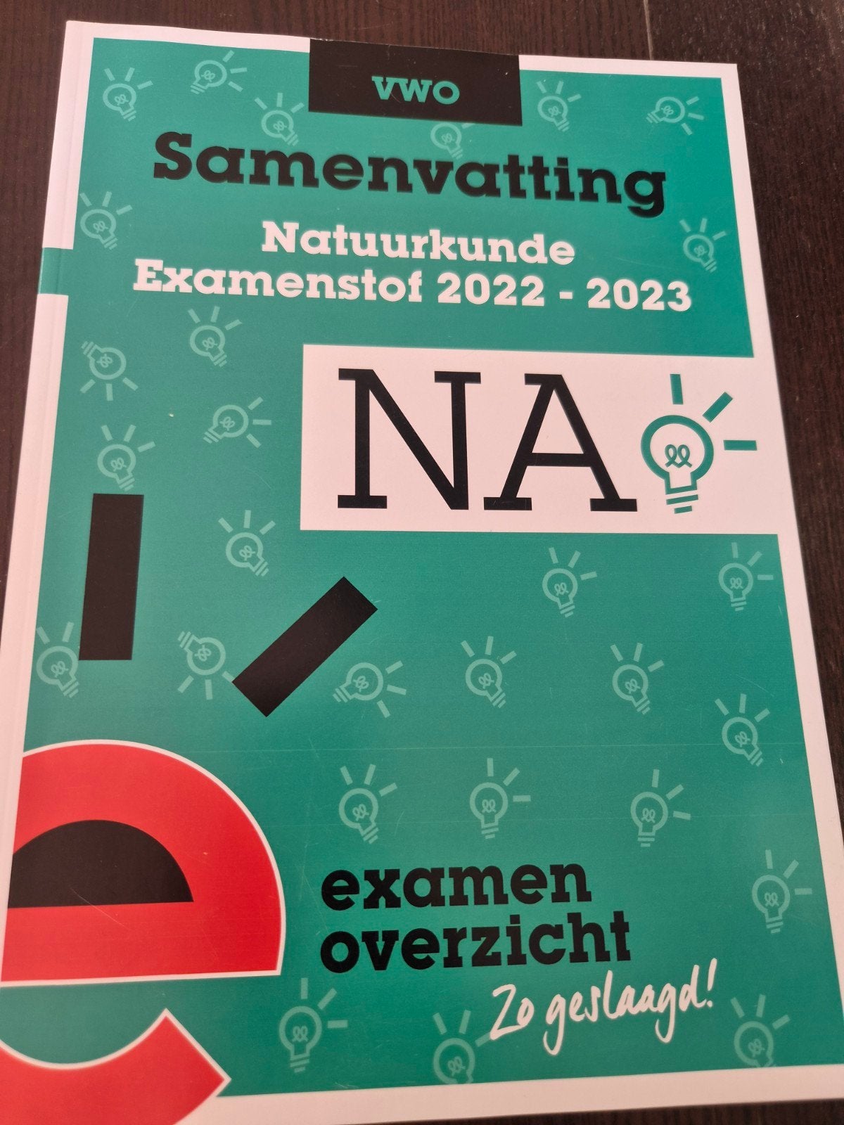 ExamenOverzicht - Samenvatting Examenstof Natuurkunde VWO, Ophalen of Verzenden, Nederlands, Overige niveaus, ExamenOverzicht