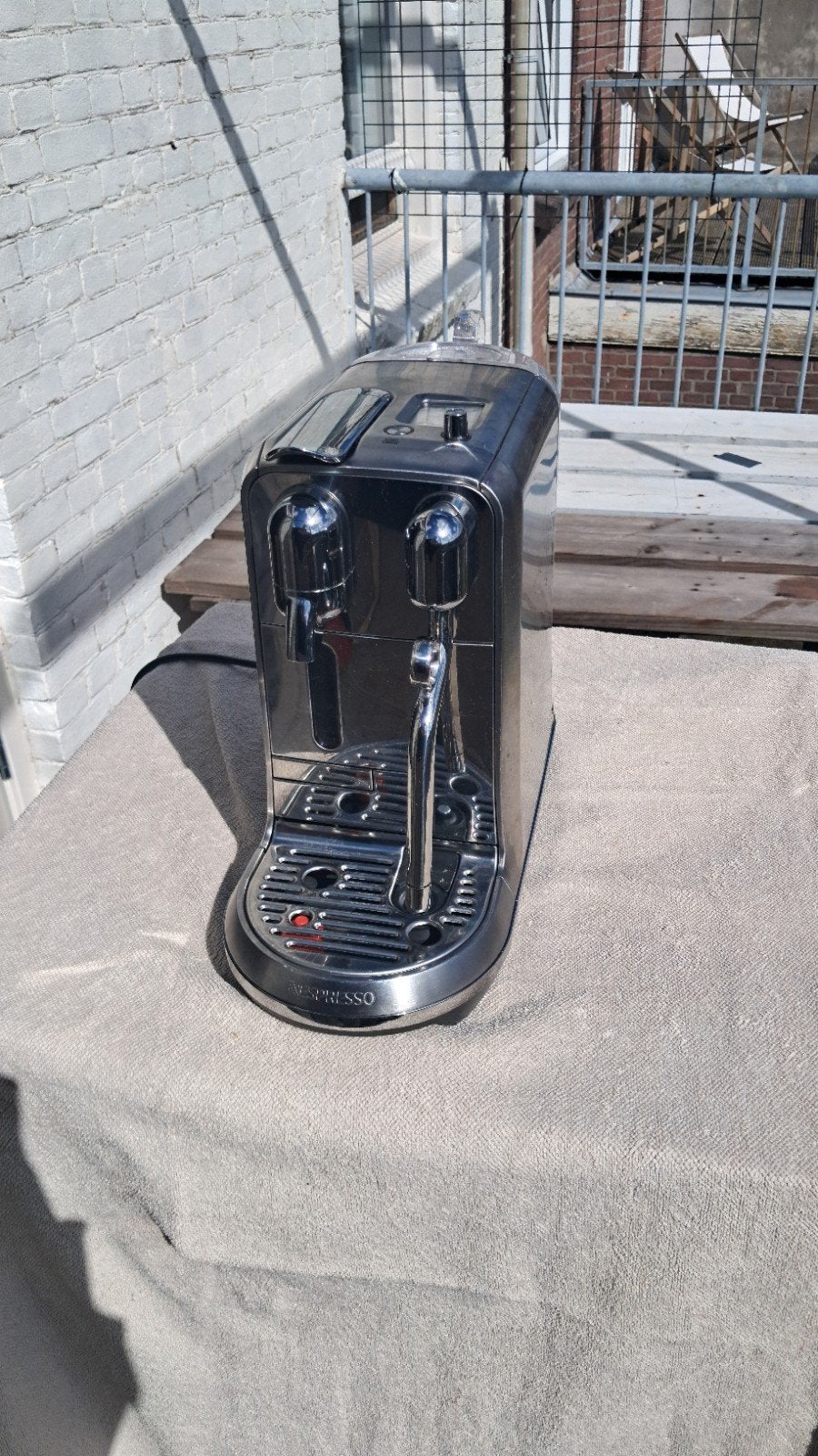 Nespresso Creatista Plus - Zilver, Ophalen, Gebruikt, Koffiemachine, Koffiepads en cups