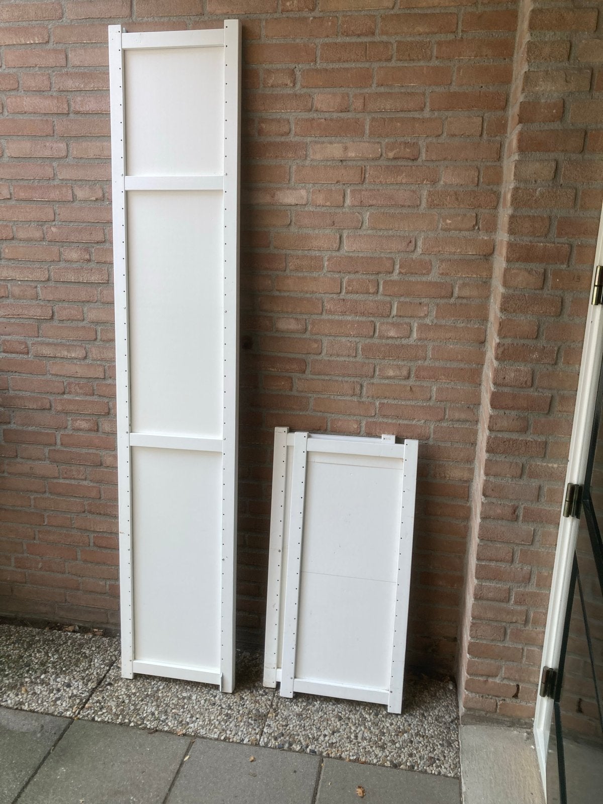 Lundia planken, wit en naturel en stellingen. diverse maten, Ophalen, Gebruikt