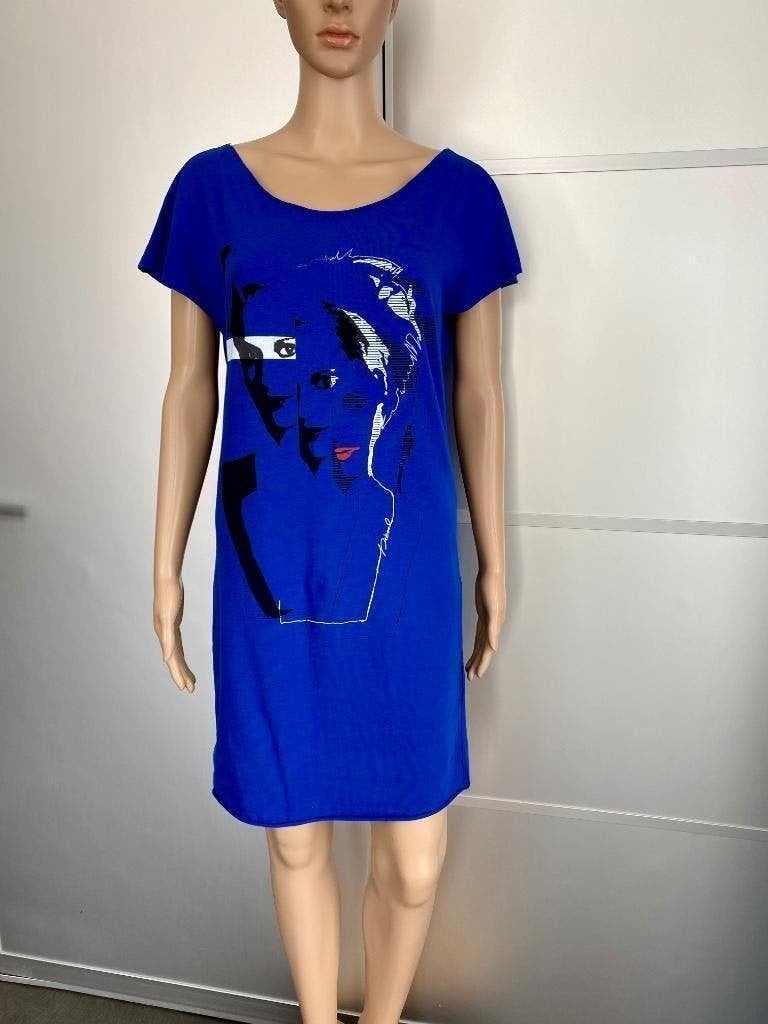 H144 Diesel maat M=38/40 jurk jurkje blauw, Maat 38/40 (M), Blauw, Ophalen of Verzenden, Zo goed als nieuw