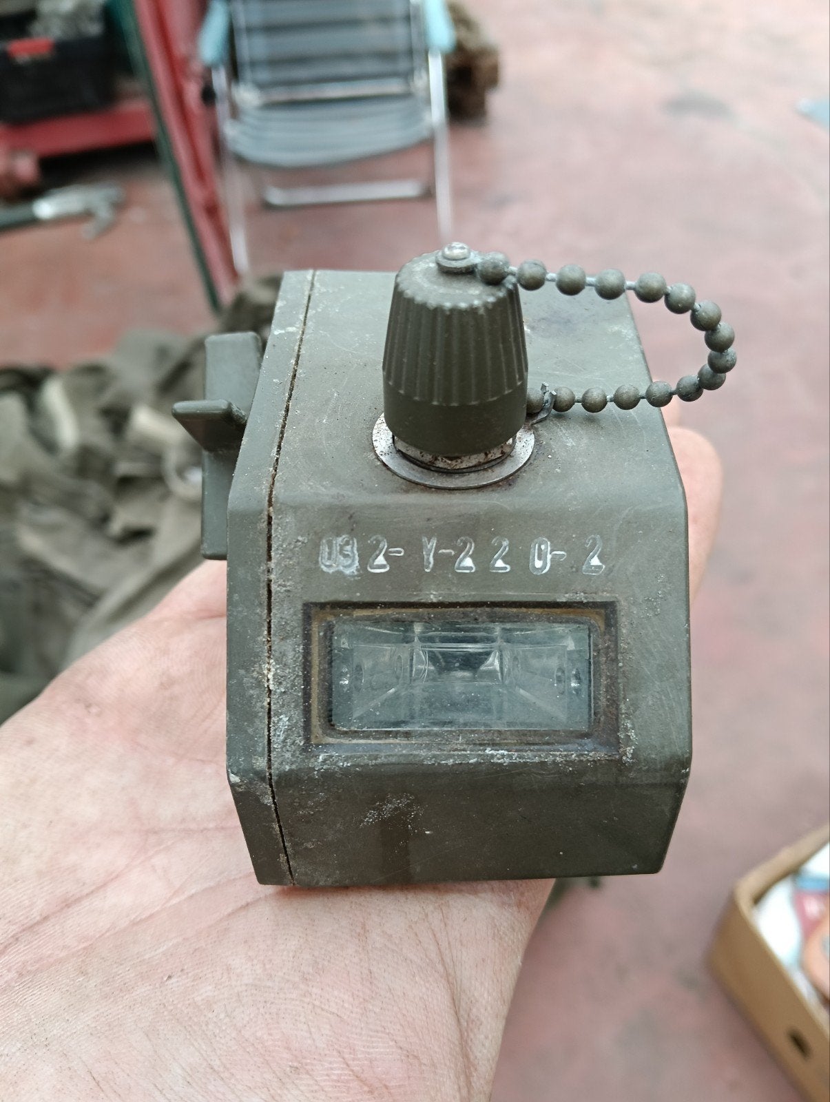 Militaire PP-1578A Dosimeter Oplader - Vintage Amerikaans, Ophalen of Verzenden, Overige soorten, Amerika, Overige typen